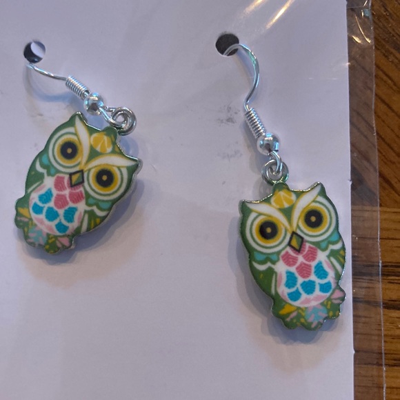 ”Owl” earrings. - Picture 3 of 3